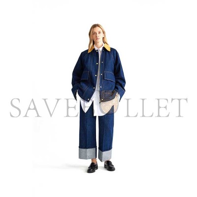 PATOU PARKA RELAXED IN DENIM BIO OU0290008602D PATOU PARKA RELAXED IN DENIM BIO OU0290008602D